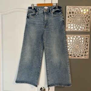 Good American Good Waist Palazzo Jeans